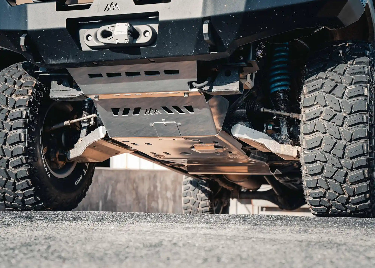 Toyota Tacoma (2005-2023) Full Aluminum Skid Plate System - 4 Wheel Overland
