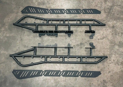 Toyota Tacoma Rock Sliders 2nd & 3rd Gen (2005-2023) - 4 Wheel Overland