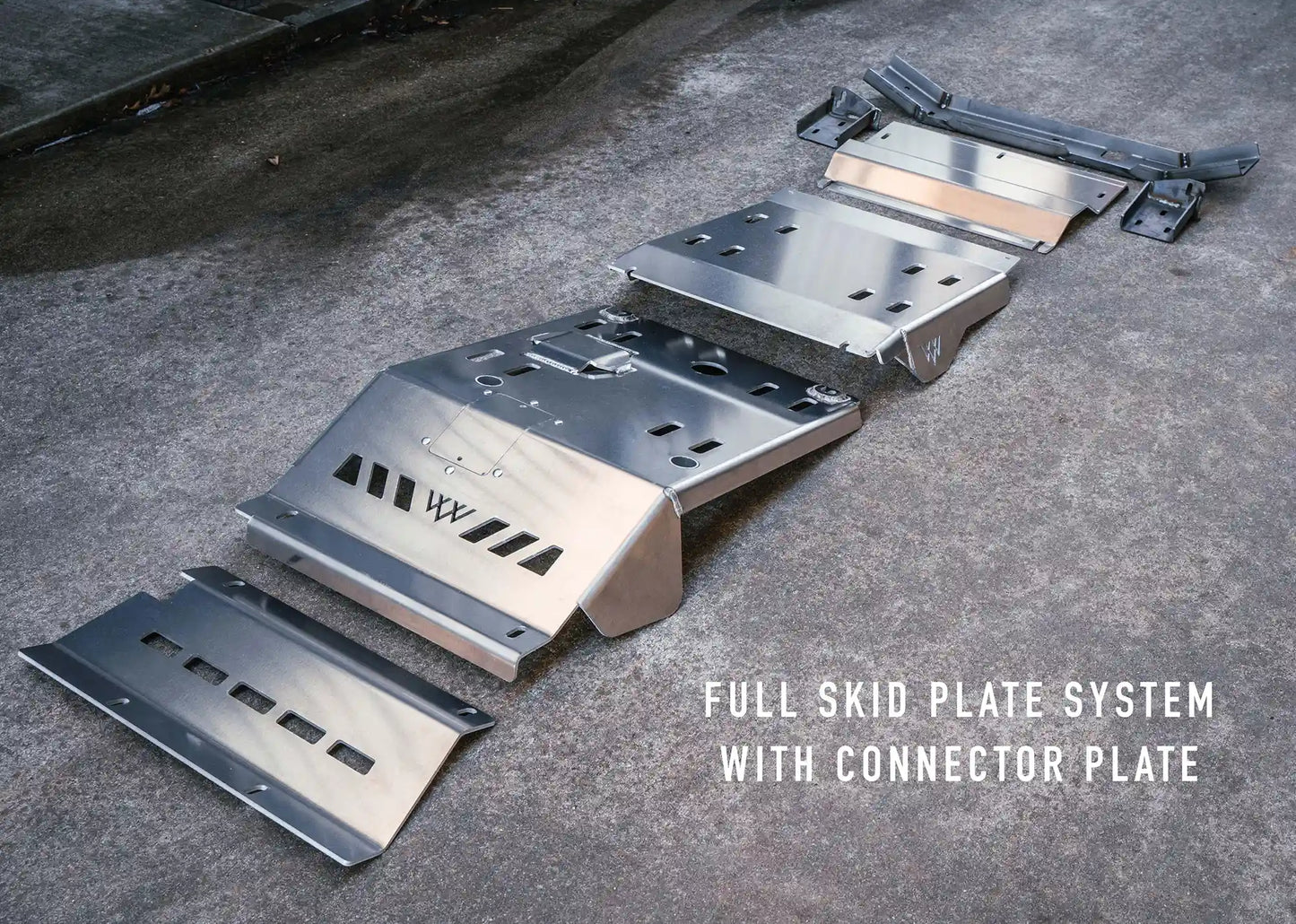 Toyota Tacoma (2005-2023) Full Aluminum Skid Plate System - 4 Wheel Overland