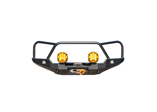 Hi-Lite Overland Toyota Tacoma Front Bumper 3rd Gen (2016-2023) [Bull Bar] - 4 Wheel Overland