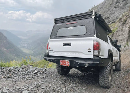 Hi-Lite Overland Toyota Tacoma Rear Bumper 3rd Gen (2016-2023) - 4 Wheel Overland