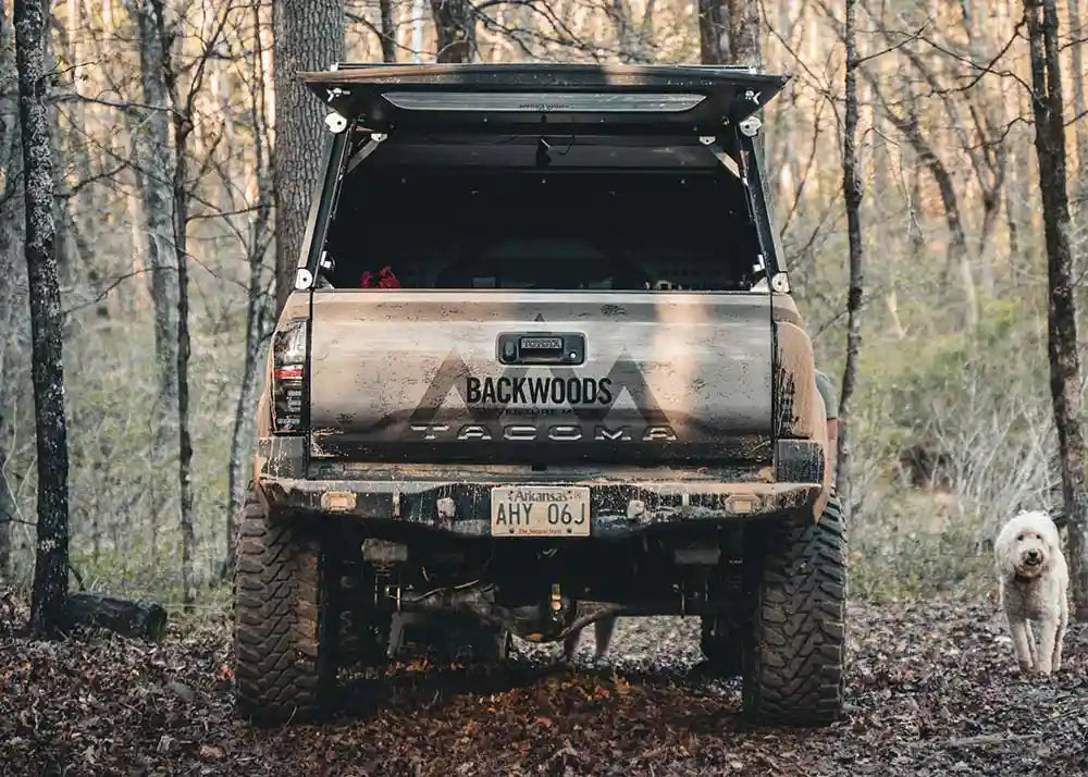 Hi-Lite Overland Toyota Tacoma Rear Bumper 3rd Gen (2016-2023) - 4 Wheel Overland