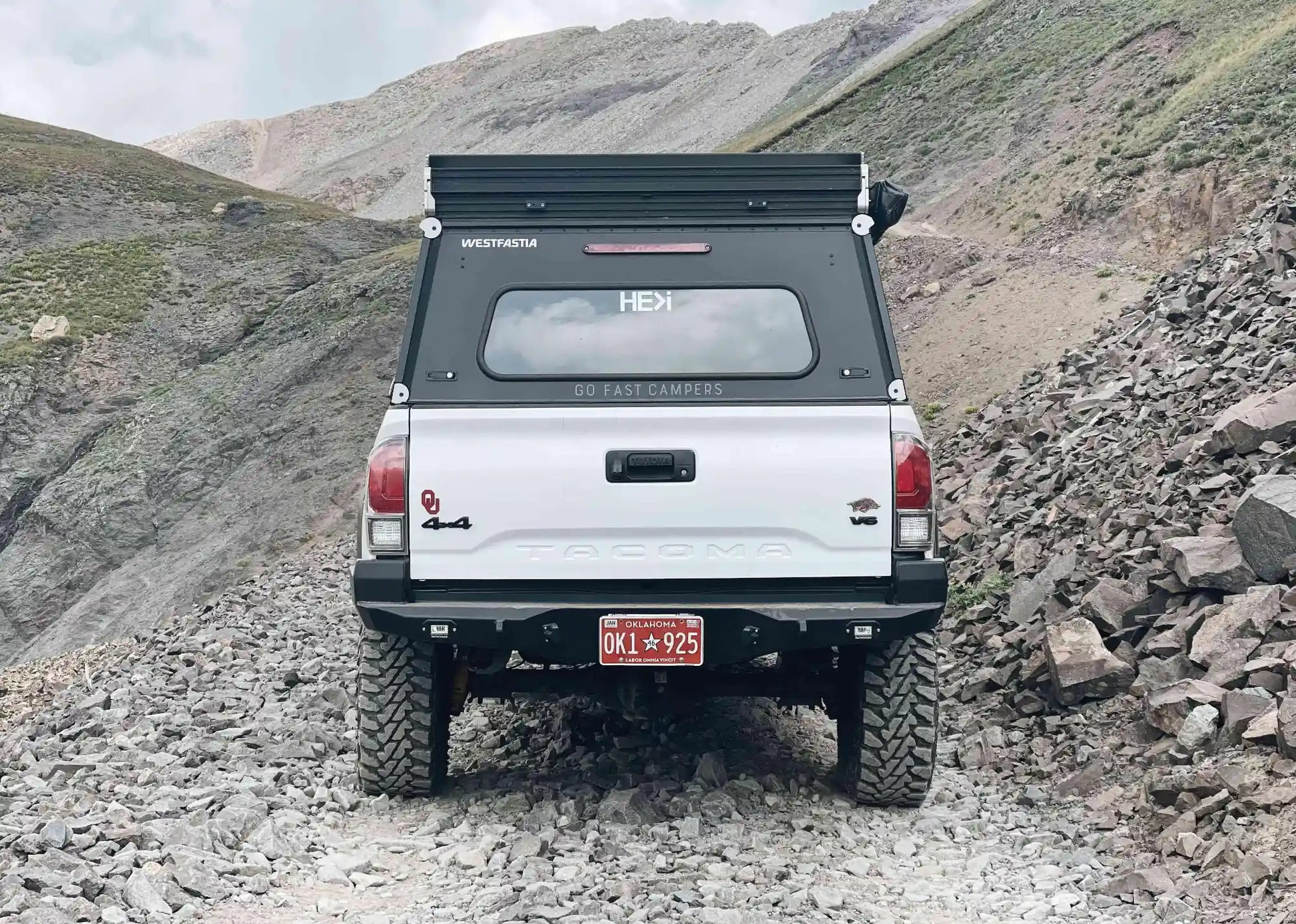 Hi-Lite Overland Toyota Tacoma Rear Bumper 3rd Gen (2016-2023) - 4 Wheel Overland