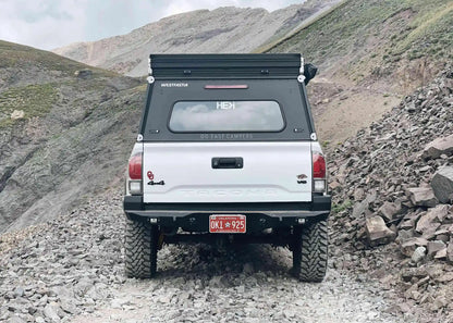 Hi-Lite Overland Toyota Tacoma Rear Bumper 3rd Gen (2016-2023) - 4 Wheel Overland
