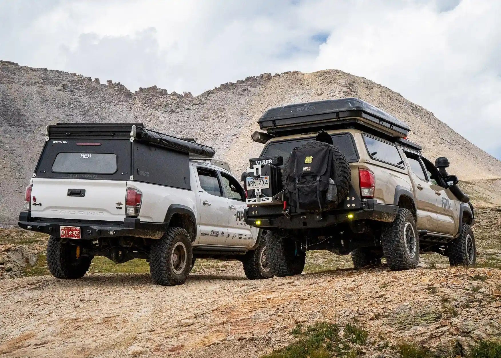 Hi-Lite Overland Toyota Tacoma Rear Bumper 3rd Gen (2016-2023) - 4 Wheel Overland
