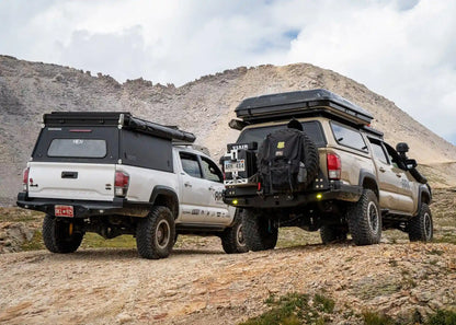 Hi-Lite Overland Toyota Tacoma Rear Bumper 3rd Gen (2016-2023) - 4 Wheel Overland