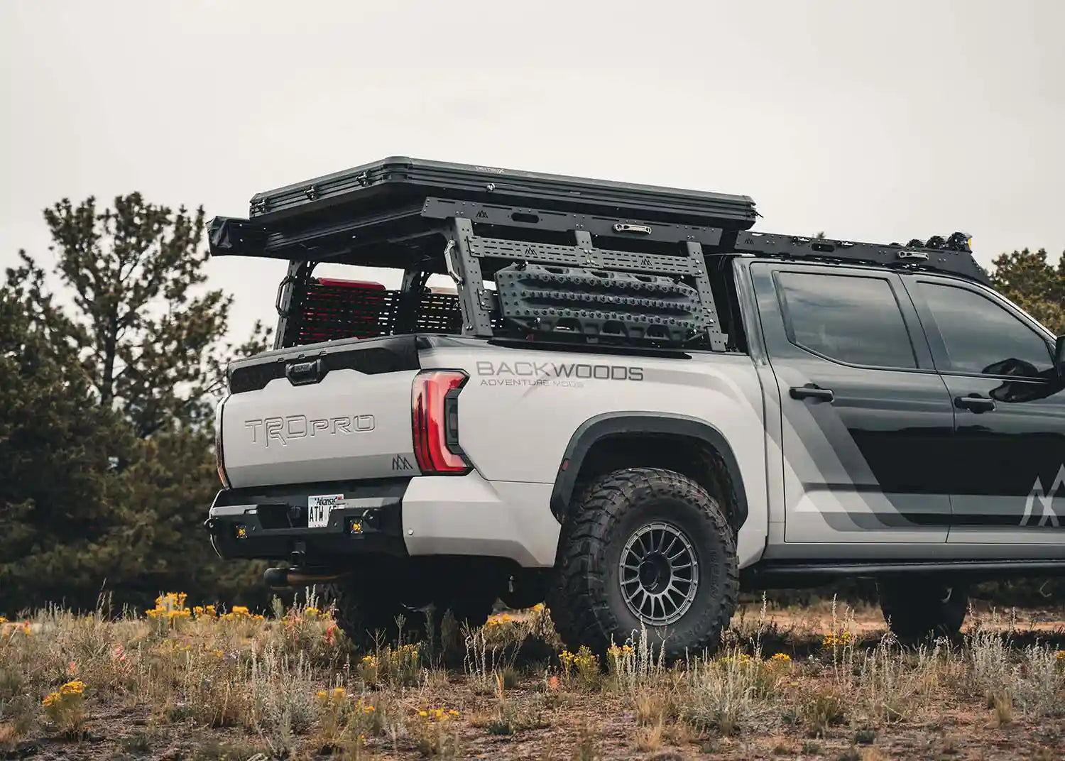 Toyota Tundra Bed Rack - DRIFTR Topper Add-on - 4 Wheel Overland