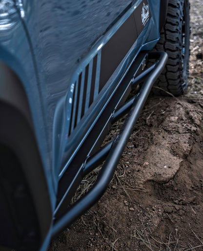 CAtuned Toyota 4Runner Rock Sliders - 4 Wheel Overland