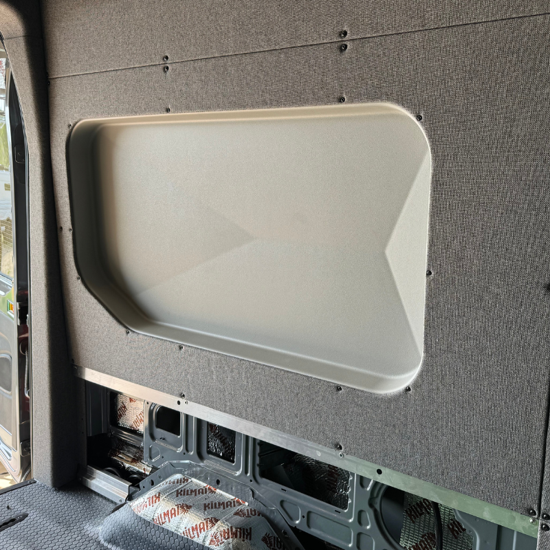 Ford Transit Innie Sleeper: Passenger-Side - 4 Wheel Overland