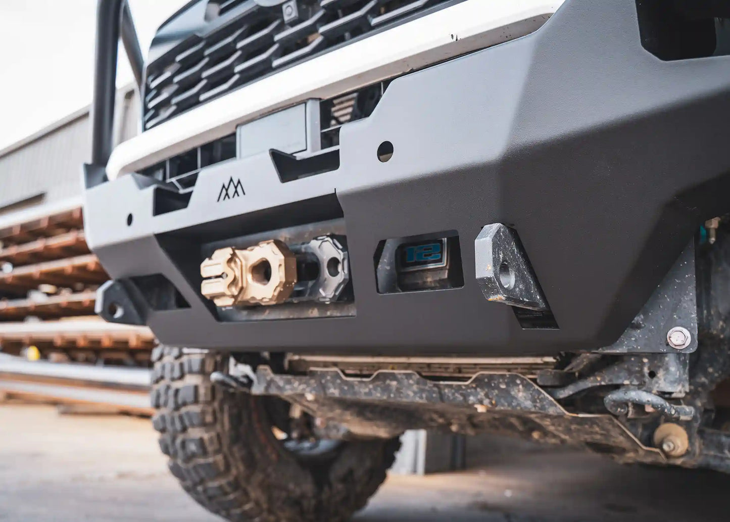 Hi-Lite Overland Toyota Tacoma Front Bumper 4th Gen (2024-2026) [Bull Bar] - 4 Wheel Overland
