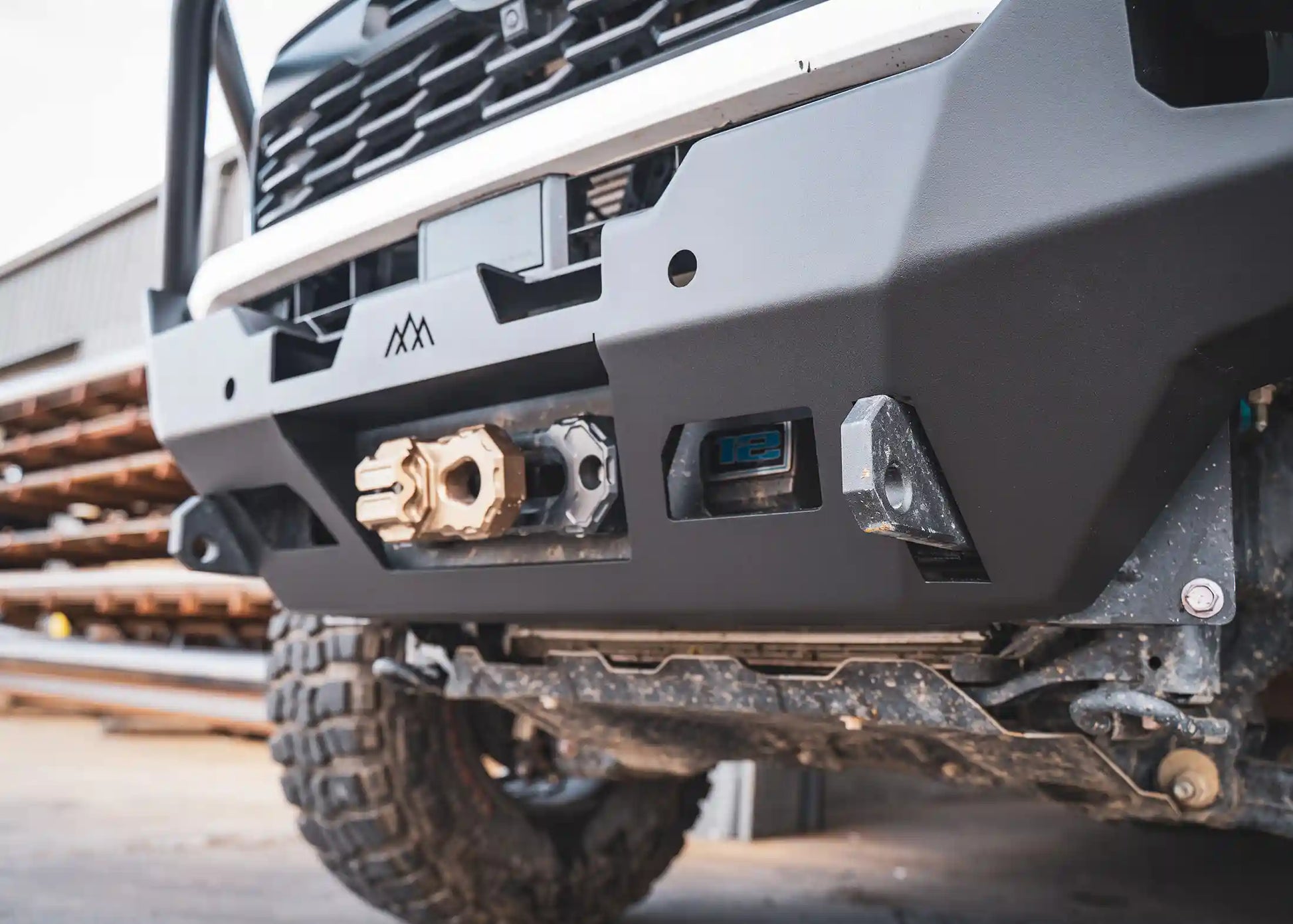 Hi-Lite Overland Toyota Tacoma Front Bumper 4th Gen (2024-2026) [Bull Bar] - 4 Wheel Overland