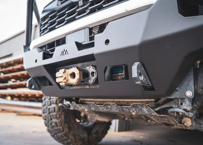 Hi-Lite Overland Toyota Tacoma Front Bumper 4th Gen (2024-2026) [Bull Bar] - 4 Wheel Overland
