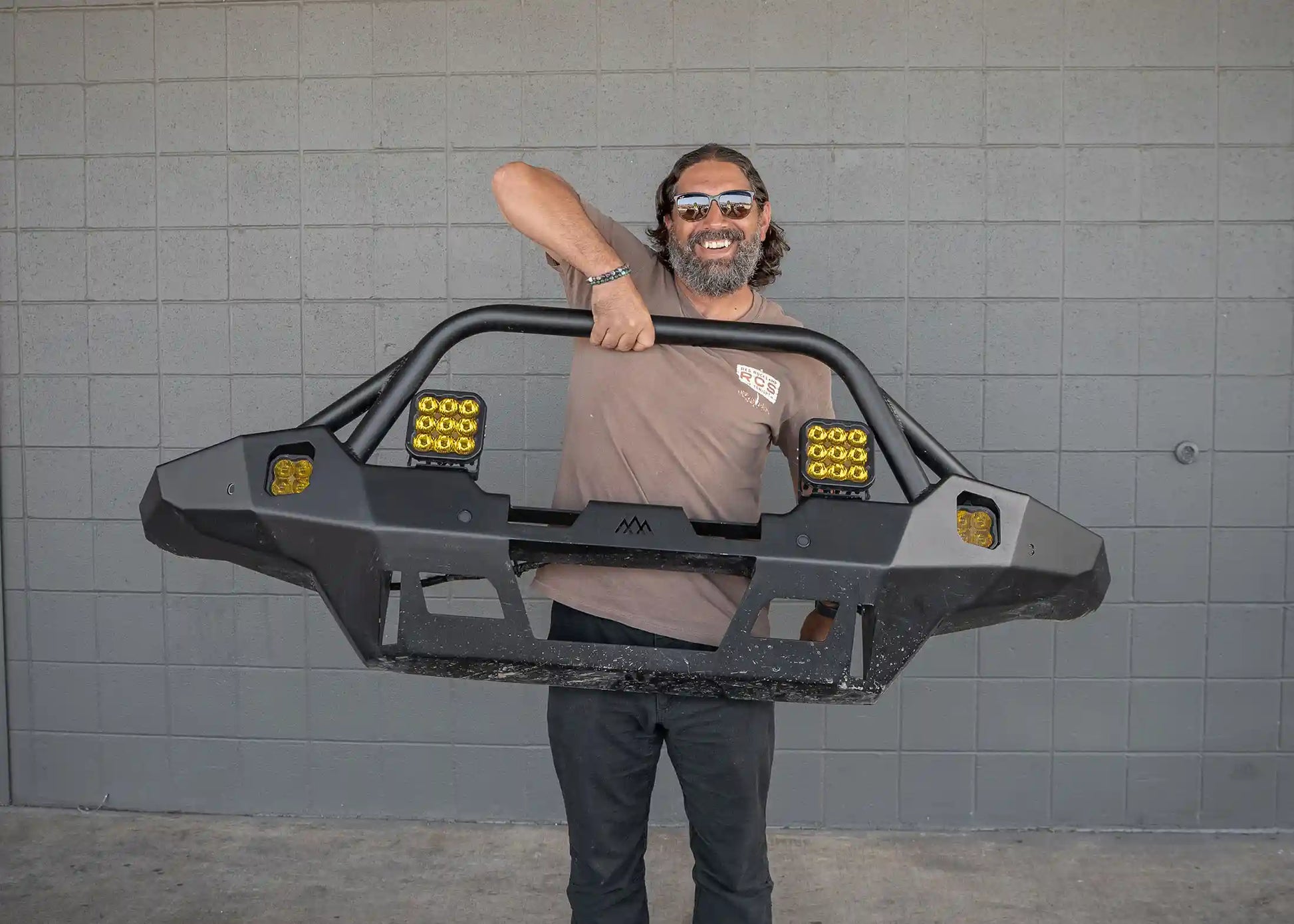 Hi-Lite Overland Toyota Tacoma Front Bumper 4th Gen (2024-2026) [Prerunner Bull Bar] - 4 Wheel Overland