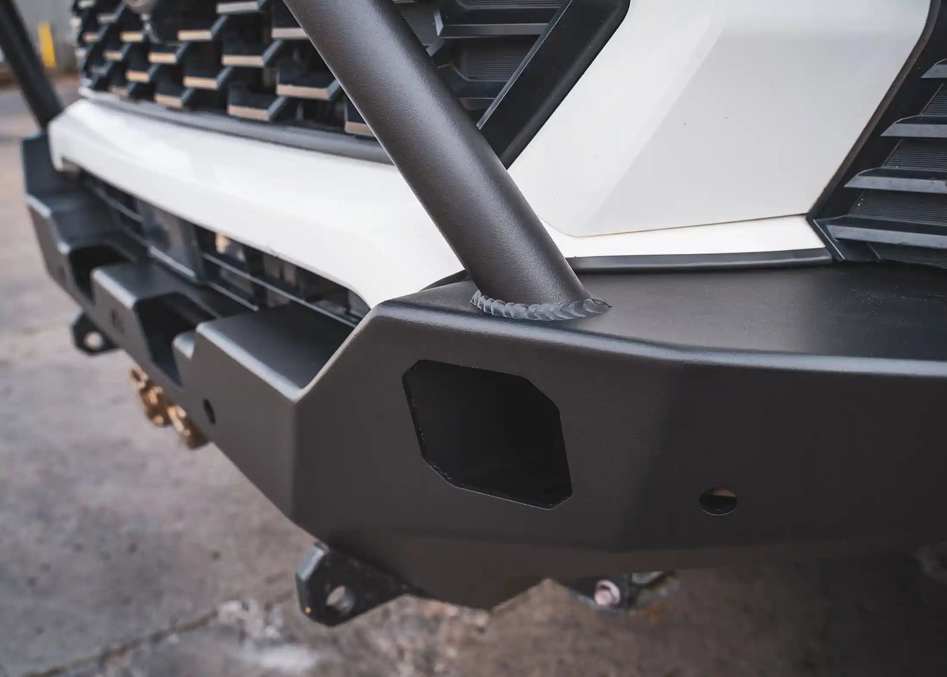 Hi-Lite Overland Toyota Tacoma Front Bumper 4th Gen (2024-2026) [Bull Bar] - 4 Wheel Overland