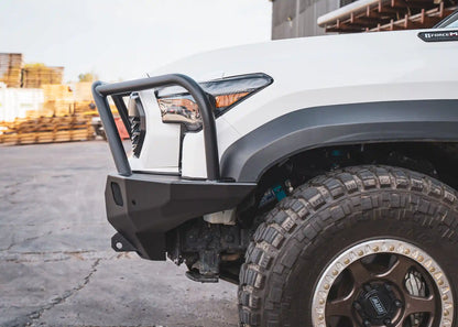 Hi-Lite Overland Toyota Tacoma Front Bumper 4th Gen (2024-2026) [Bull Bar] - 4 Wheel Overland