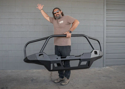 Hi-Lite Overland Toyota Tacoma Front Bumper 4th Gen (2024-2026) [Bull Bar] - 4 Wheel Overland