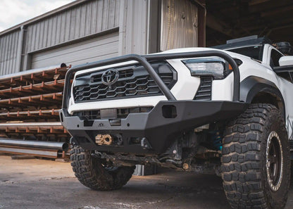 Hi-Lite Overland Toyota Tacoma Front Bumper 4th Gen (2024-2026) [Bull Bar] - 4 Wheel Overland