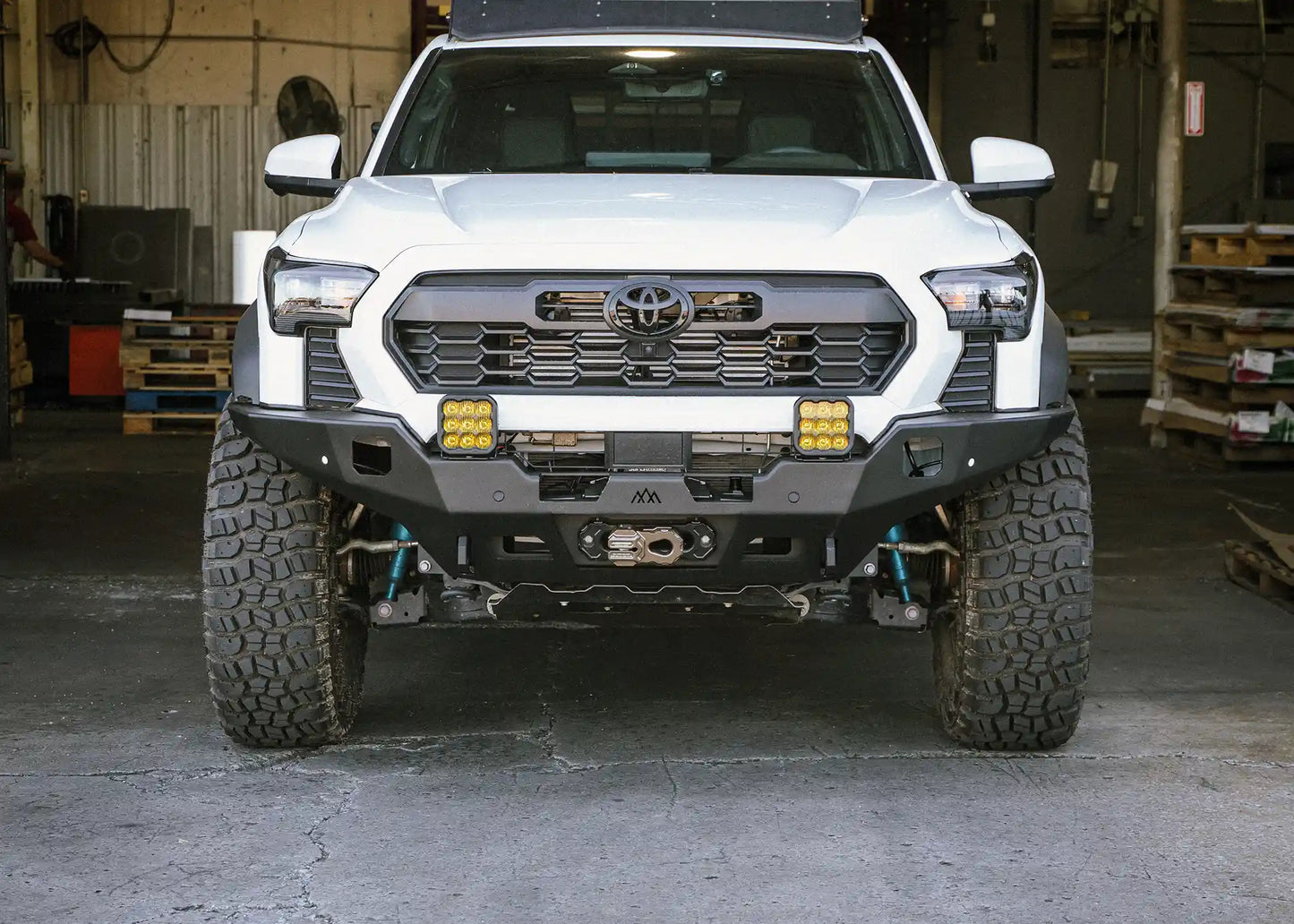 Hi-Lite Overland Toyota Tacoma Front Bumper 4th Gen (2024-2026) [No Bull Bar] - 4 Wheel Overland