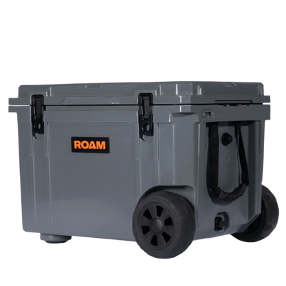 55QT Rolling Rugged Cooler - 4 Wheel Overland