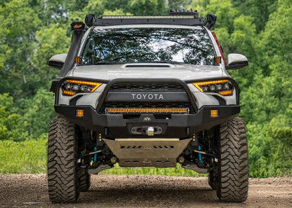 Hi-Lite Overland Toyota 4Runner Front Bumper 5th Gen (2010-2024) [Bull Bar] - 4 Wheel Overland