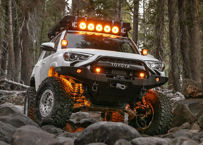 Hi-Lite Overland Toyota 4Runner Front Bumper 5th Gen (2010-2024) [PreRunner Bull Bar]
