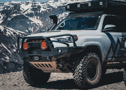 Hi-Lite Overland Toyota 4Runner Front Bumper 5th Gen (2010-2024) [Bull Bar] - 4 Wheel Overland