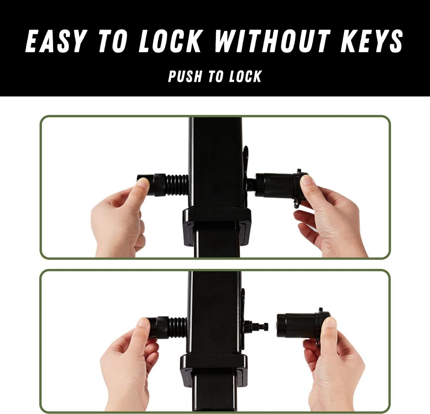 CAtuned Off-Road Hitch Lock Pin - 4 Wheel Overland