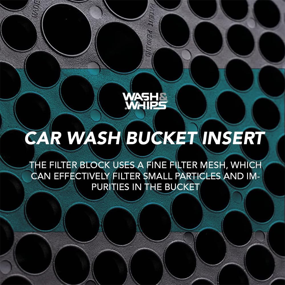 WASH&WHIPS Pit Stop Particle Interceptor - Fits 5 / 3.5 G Buckets - 4 Wheel Overland