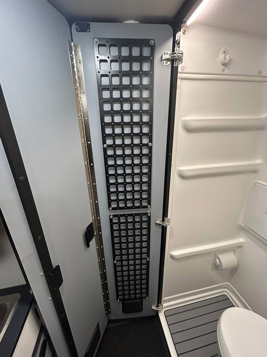 The Original Revel Shower Door MOLLE Panel