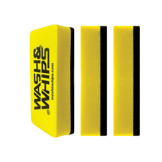 WASH&WHIPS Dressing Applicator Pads - 3 Pack - 4 Wheel Overland