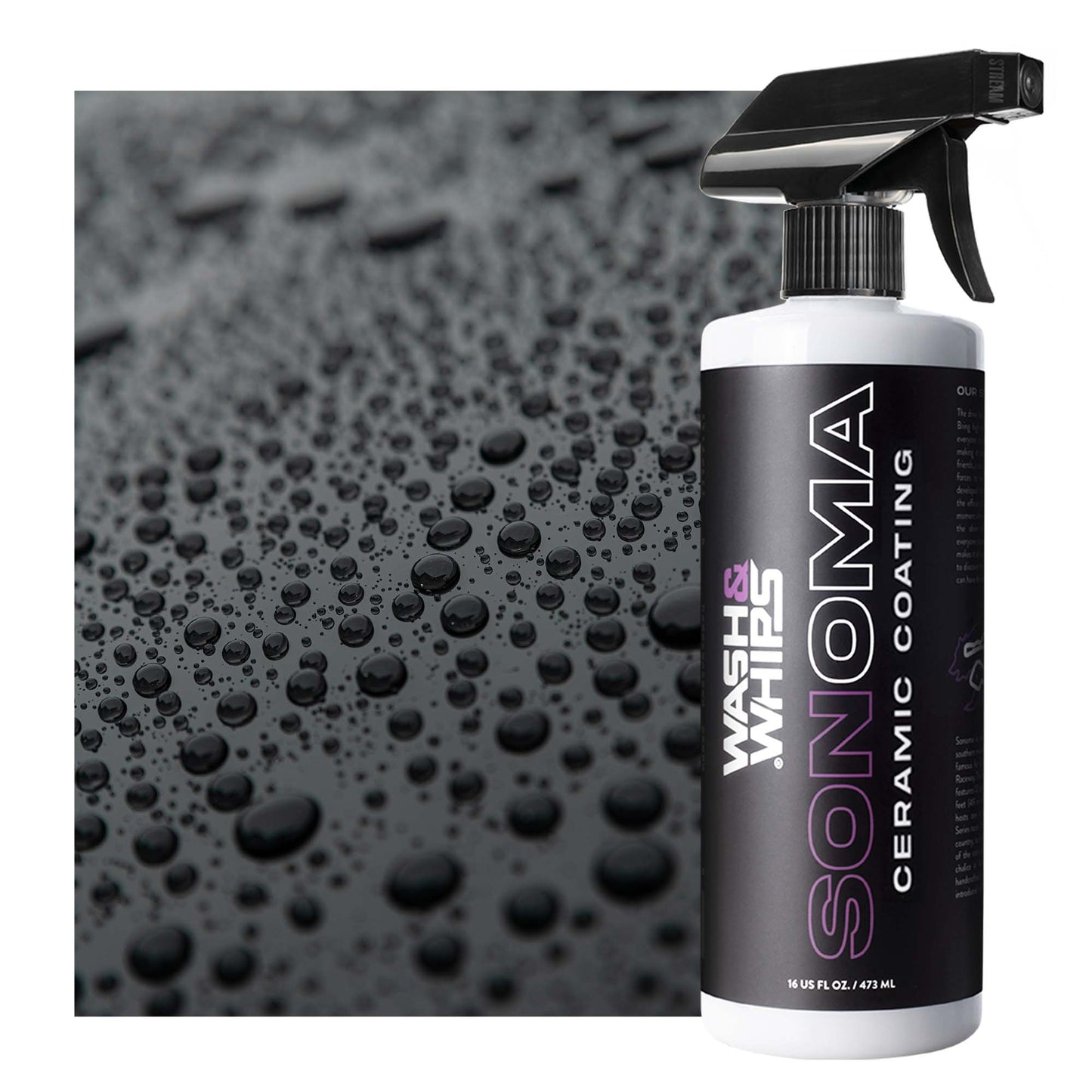 WASH&WHIPS Sonoma Ceramic Finishing Coating Spray - 9H - 4 Wheel Overland
