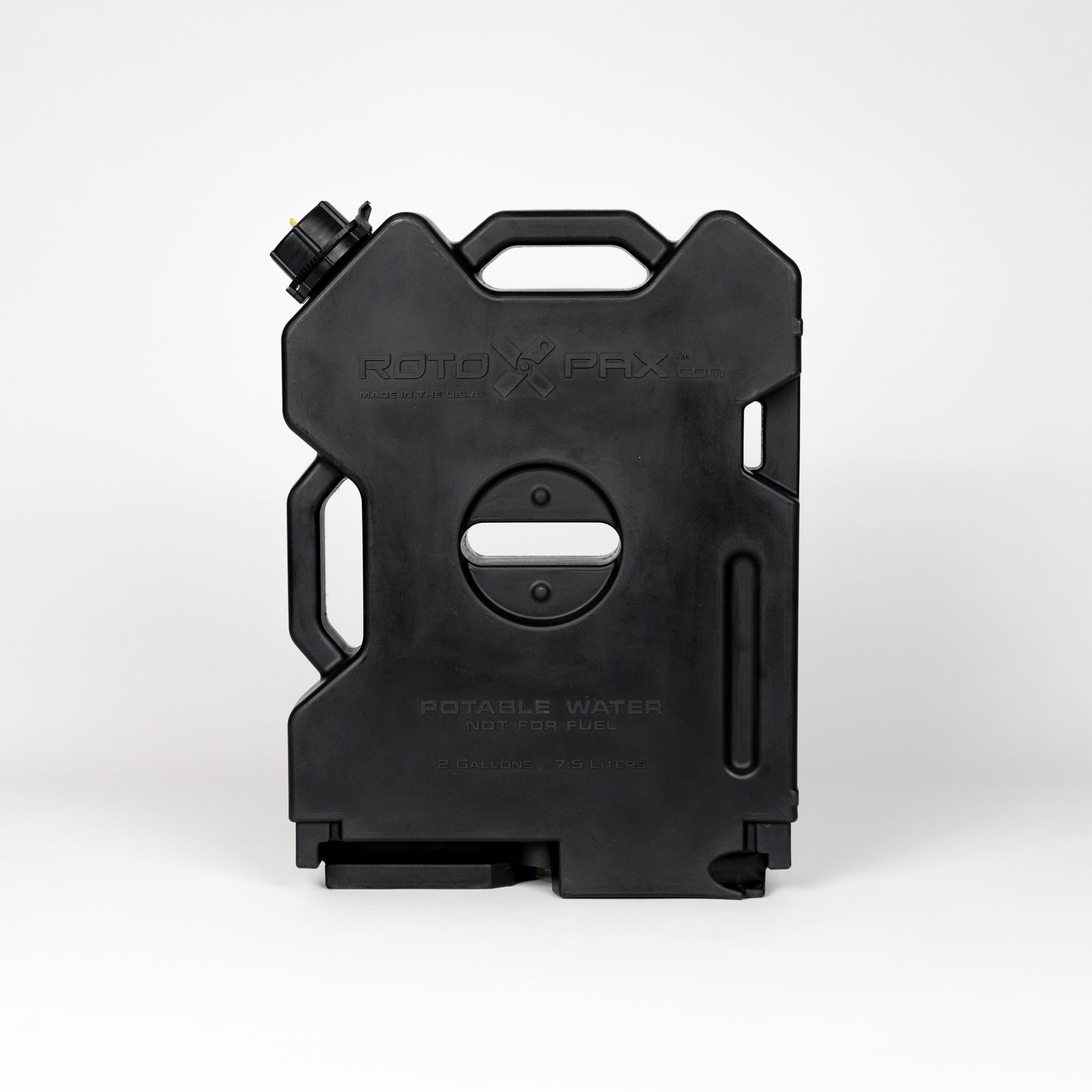 2 Gallon Water Black - 4 Wheel Overland