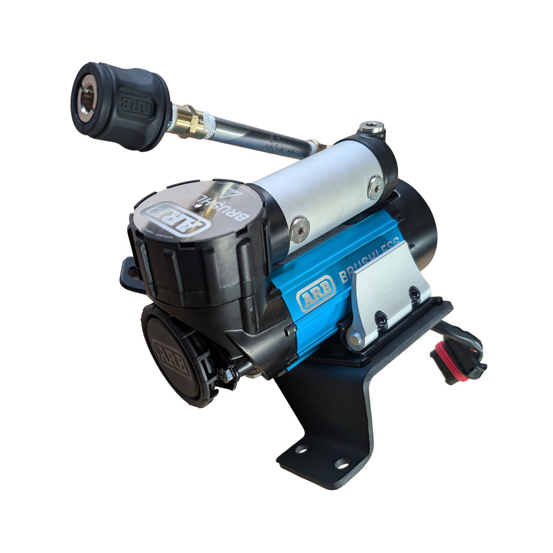 CAtuned Off-Road Custom Grenadier ARB Brushless Air Compressor and Bracket - 4 Wheel Overland
