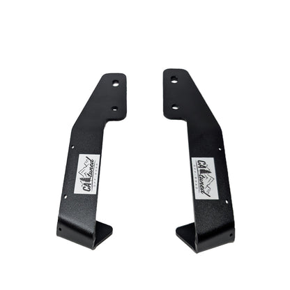 CAtuned Off-Road Subaru Crosstrek Ditch Light Brackets - 4 Wheel Overland