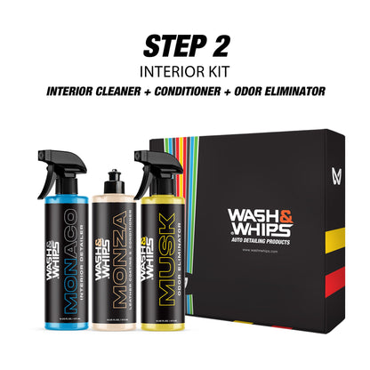 WASH&WHIPS CLEAN - Interior Car Wash Kit (Step 2) - 4 Wheel Overland