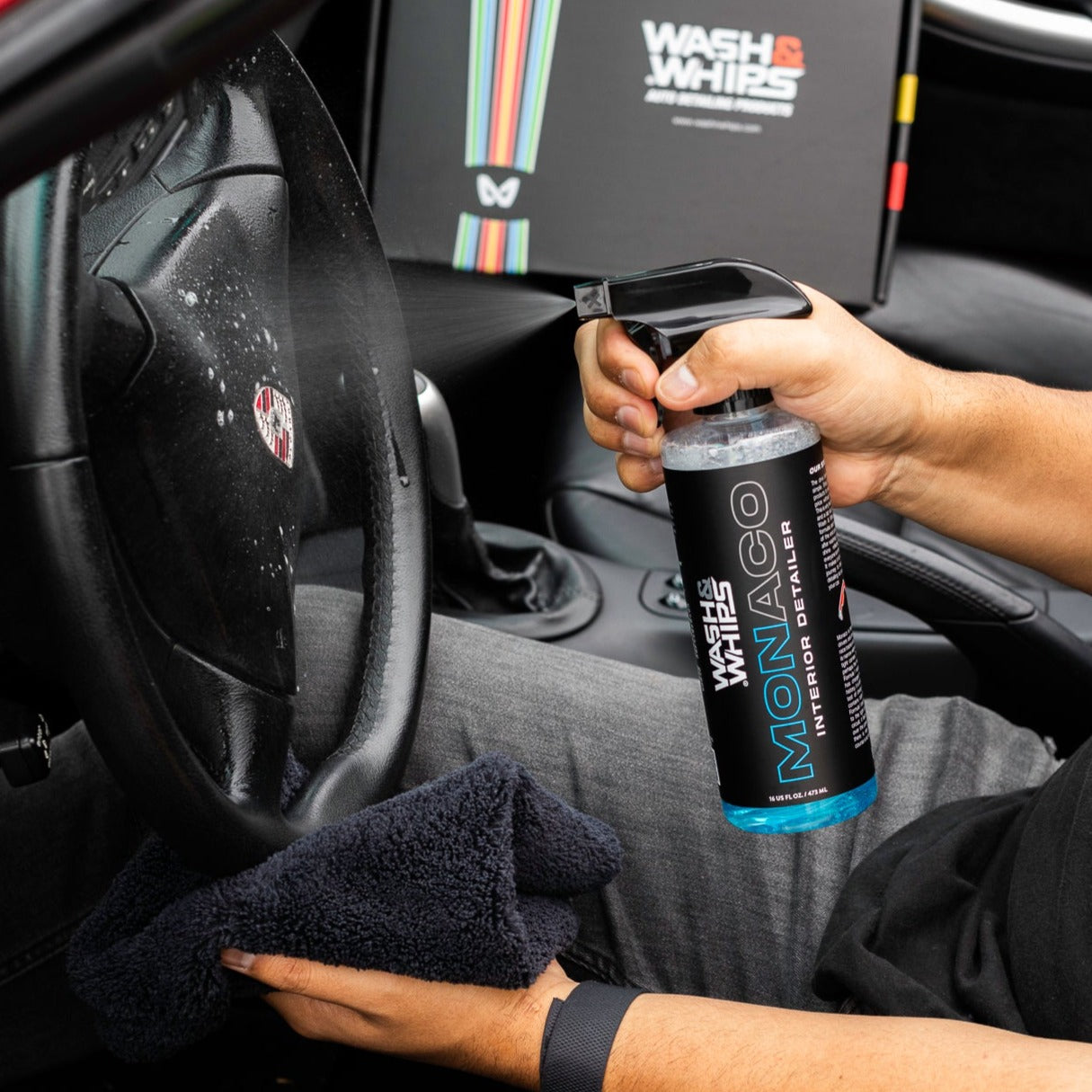 WASH&WHIPS CLEAN - Interior Car Wash Kit (Step 2) - 4 Wheel Overland