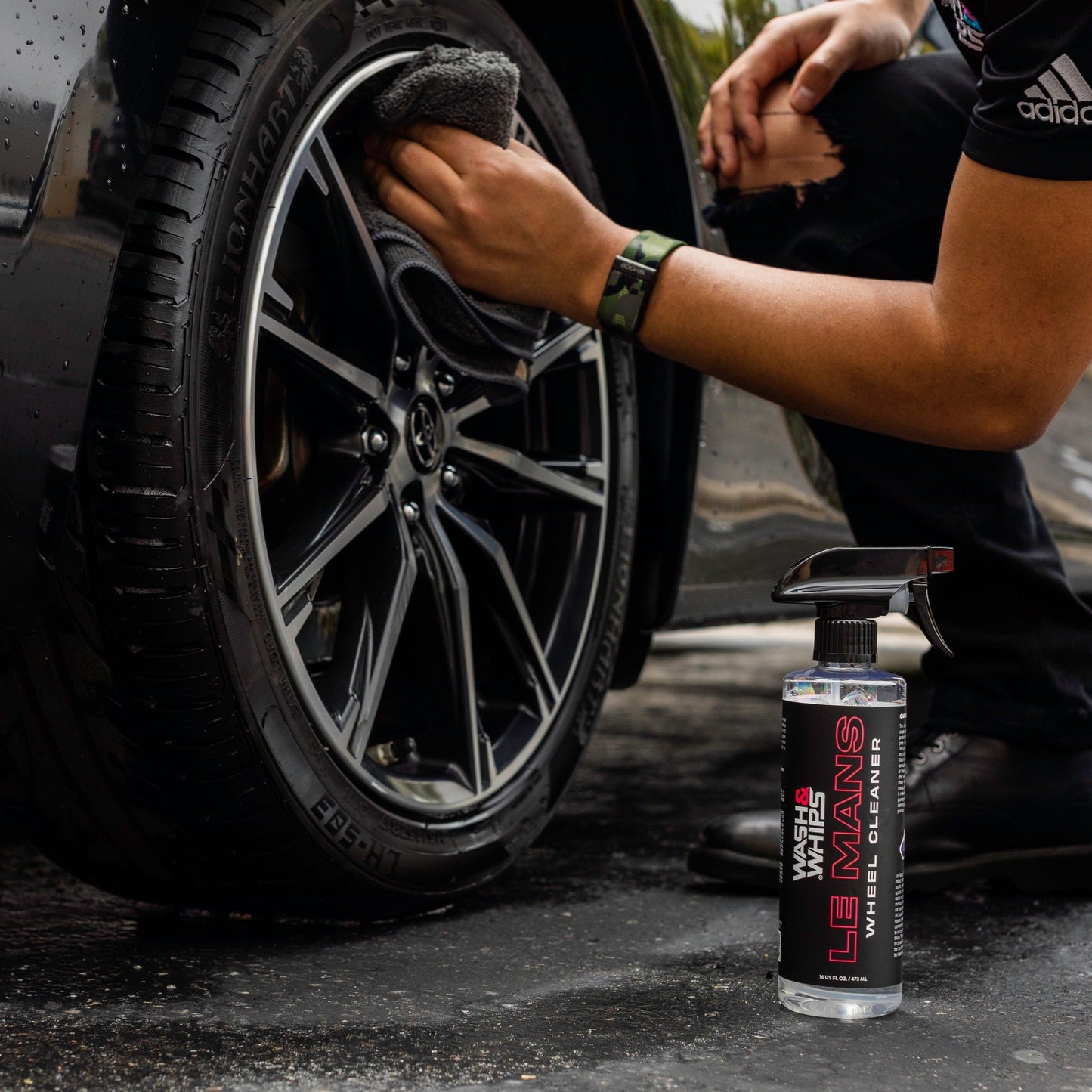 WASH&WHIPS Le Mans Wheel Cleaner - 4 Wheel Overland