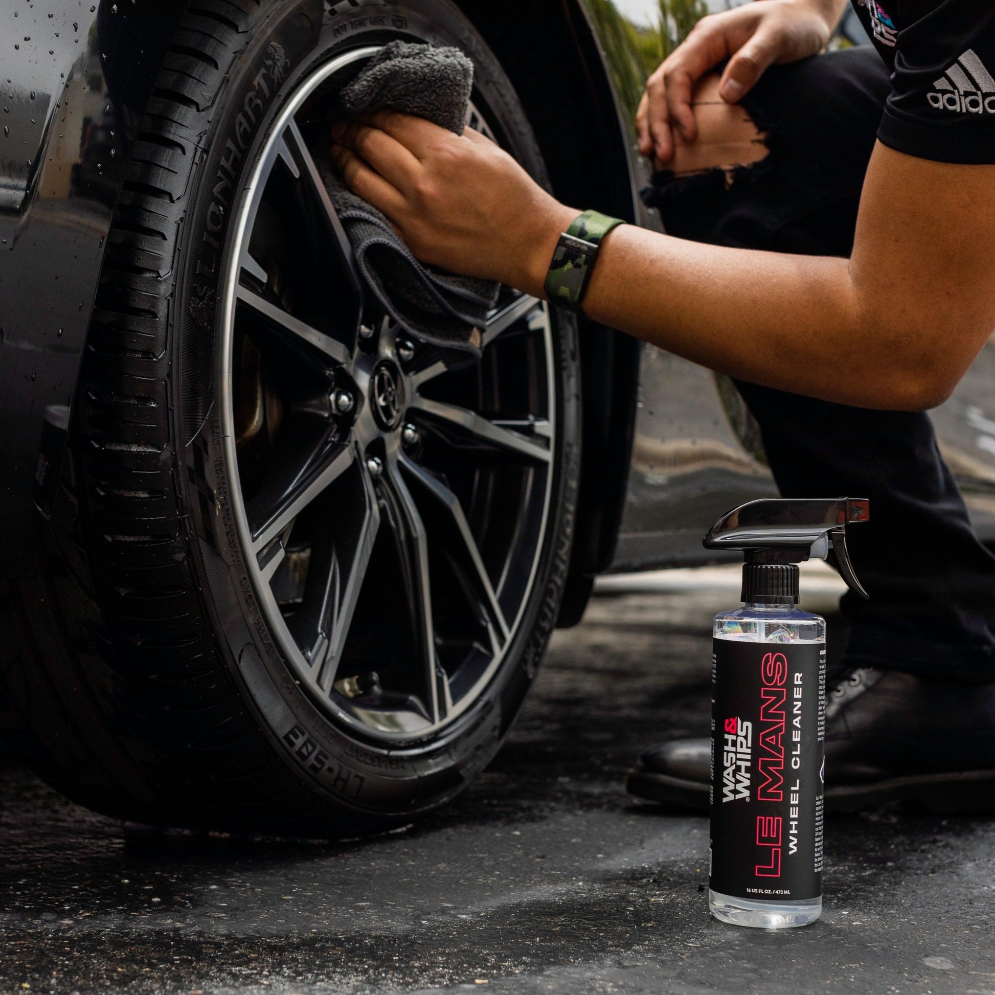 WASH&WHIPS Le Mans Wheel Cleaner - 4 Wheel Overland