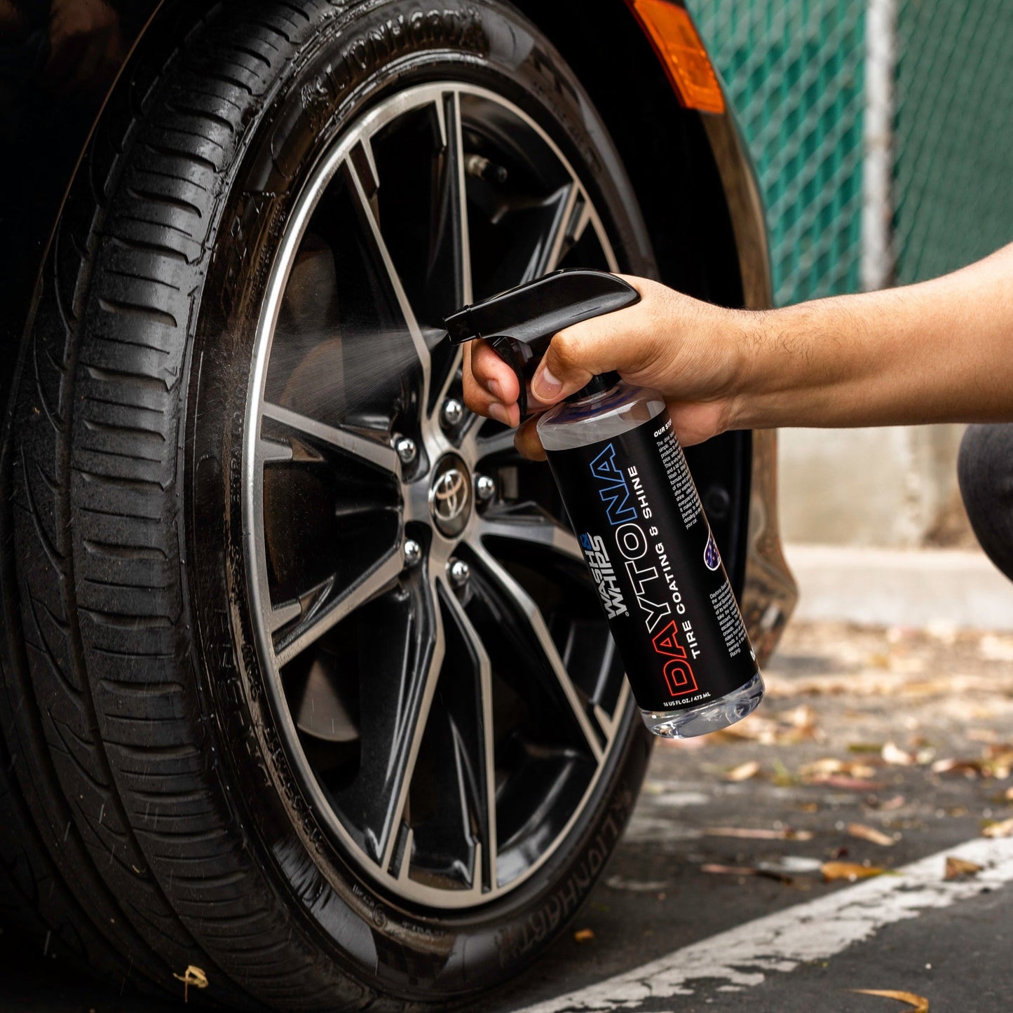 WASH&WHIPS Daytona Tire Coating & Shine - 4 Wheel Overland