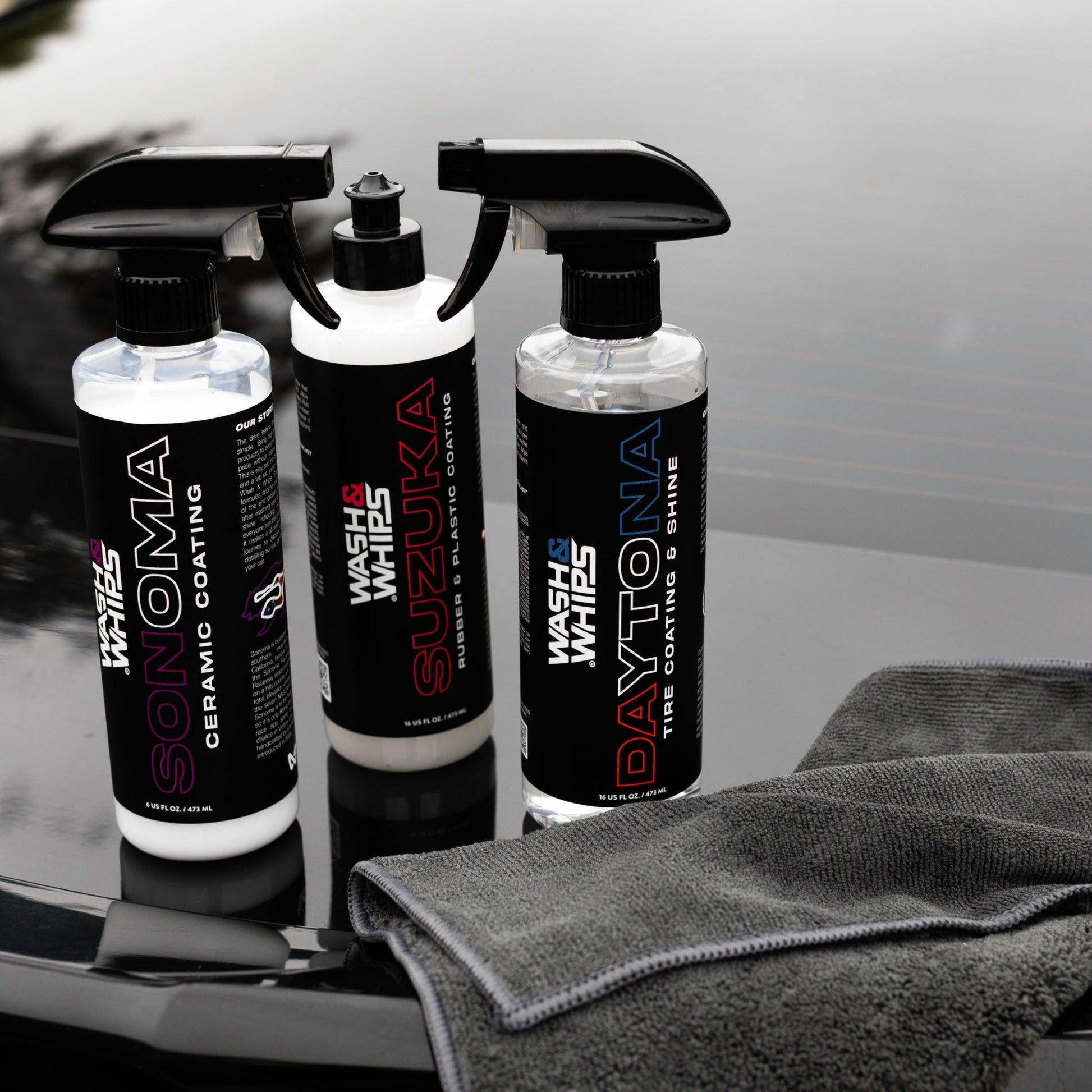 WASH&WHIPS 3-Step Car Care System - 4 Wheel Overland