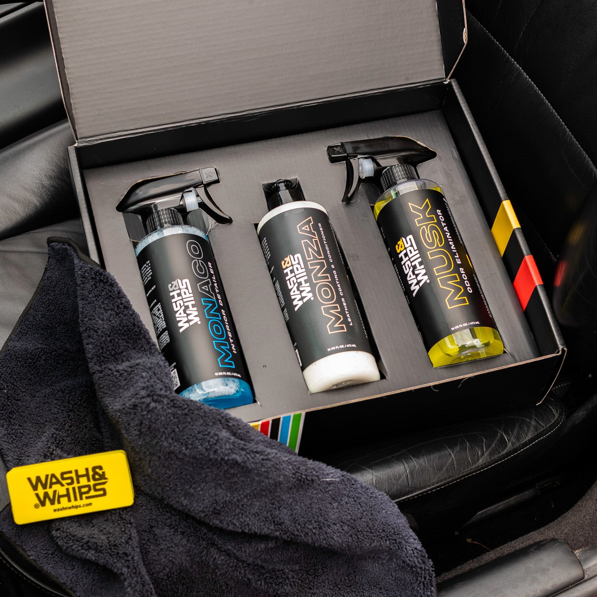 WASH&WHIPS CLEAN - Interior Car Wash Kit (Step 2) - 4 Wheel Overland