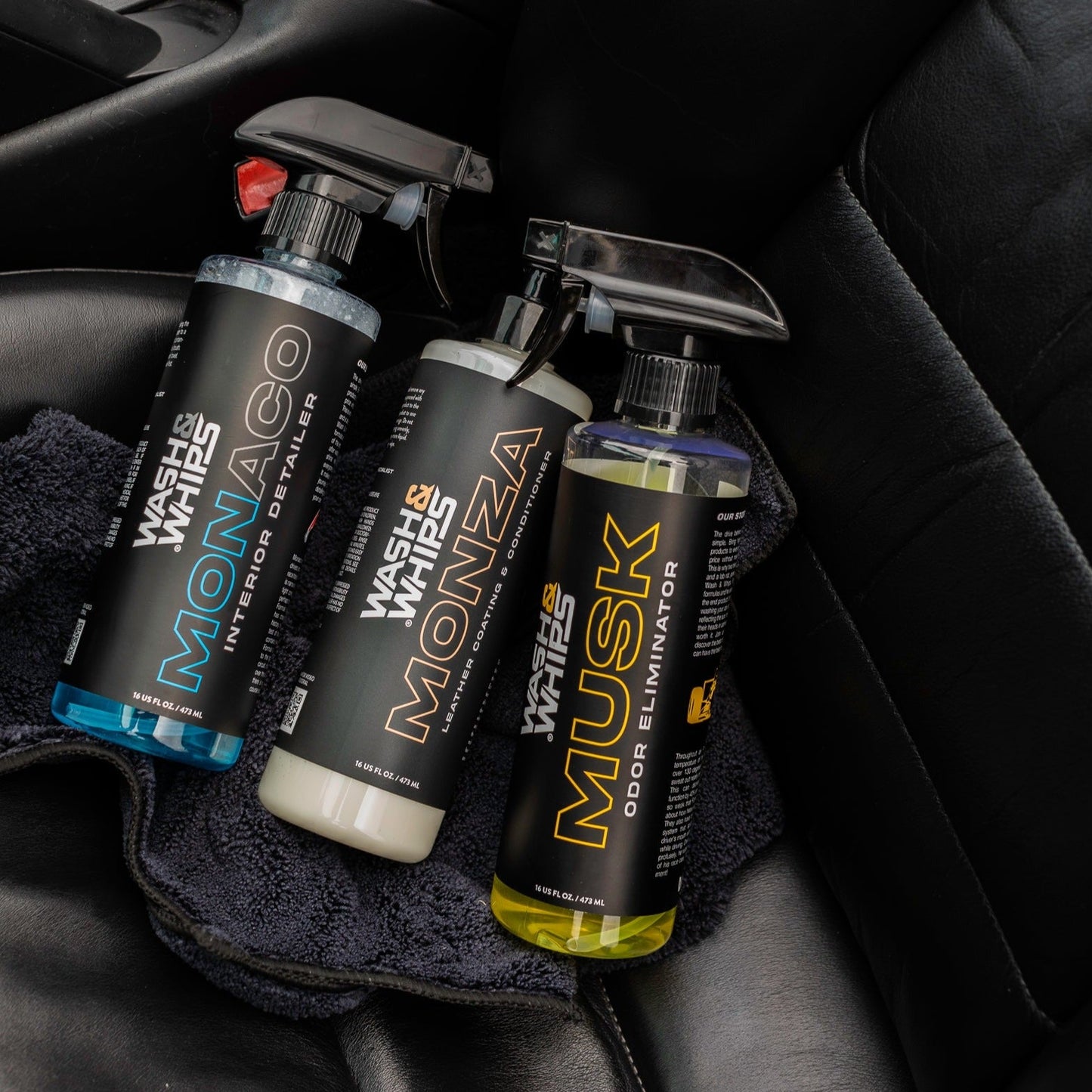 WASH&WHIPS CLEAN - Interior Car Wash Kit (Step 2) - 4 Wheel Overland