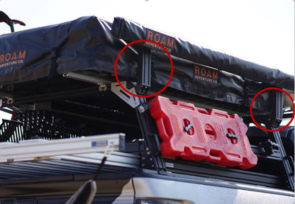 XTR Awning Upright Kit V2 - 4 Wheel Overland