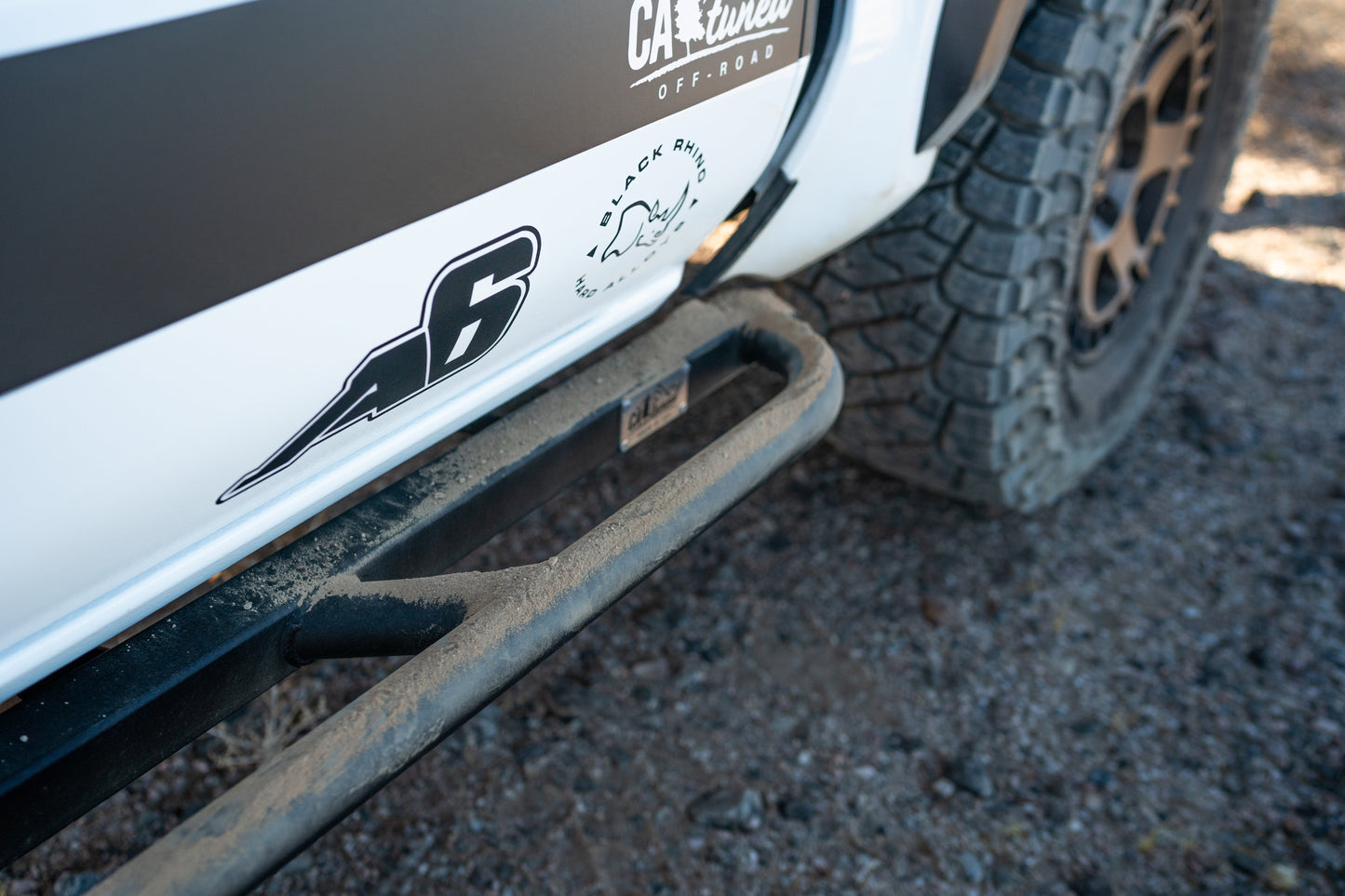 CAtuned Toyota Tacoma Rock Sliders - 4 Wheel Overland