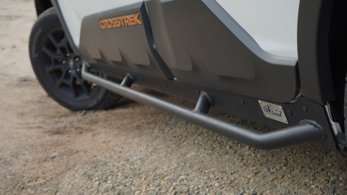CAtuned Off-Road 2024+ Subaru Crosstrek Rock Sliders - 4 Wheel Overland