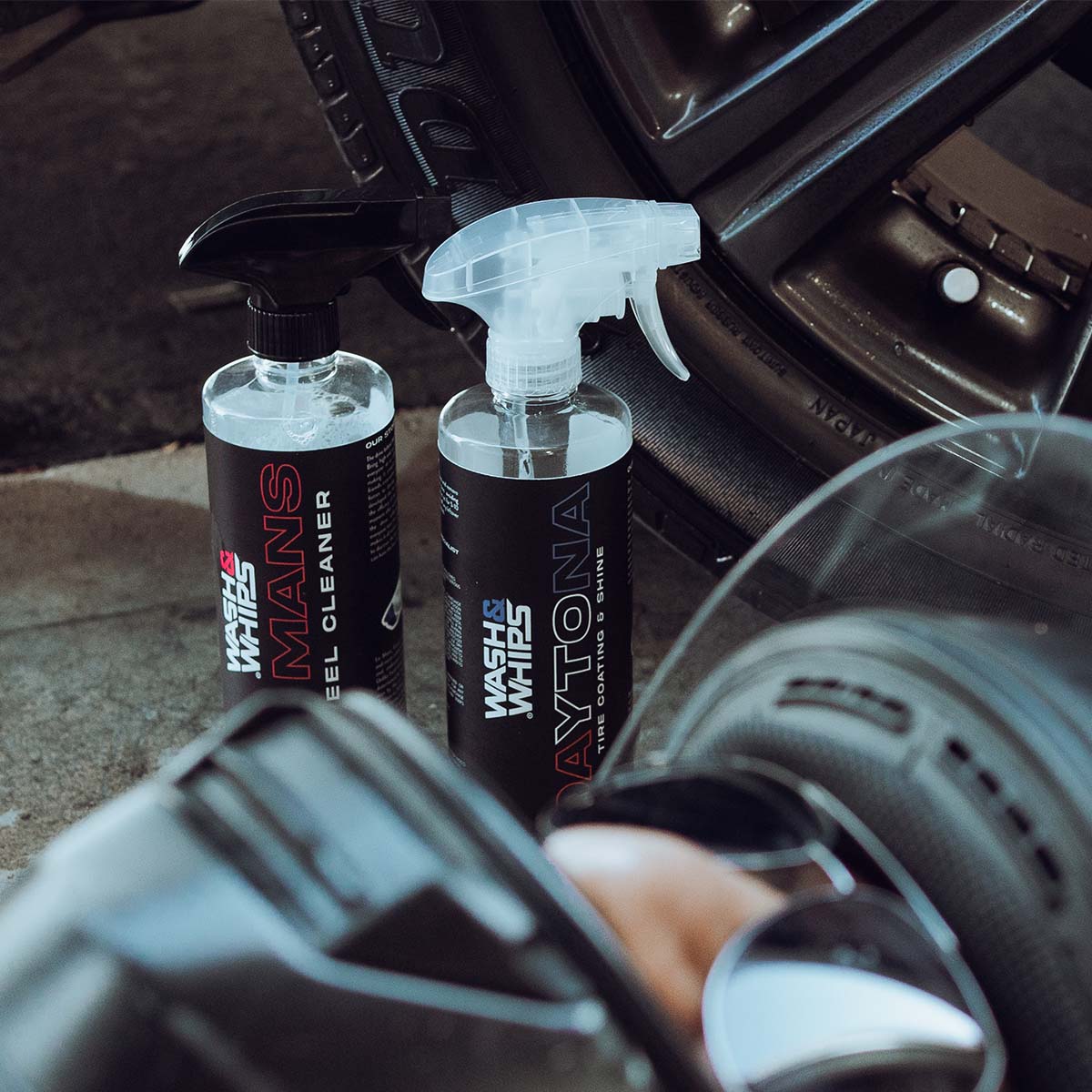 WASH&WHIPS Le Mans Wheel Cleaner - 4 Wheel Overland