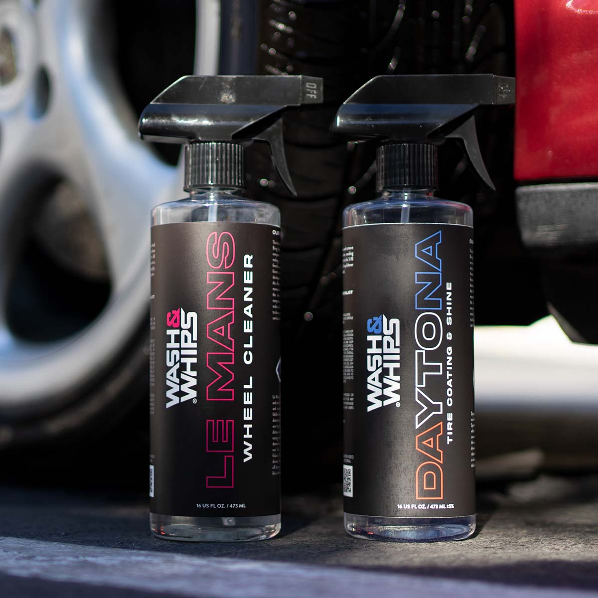WASH&WHIPS Le Mans Wheel Cleaner - 4 Wheel Overland