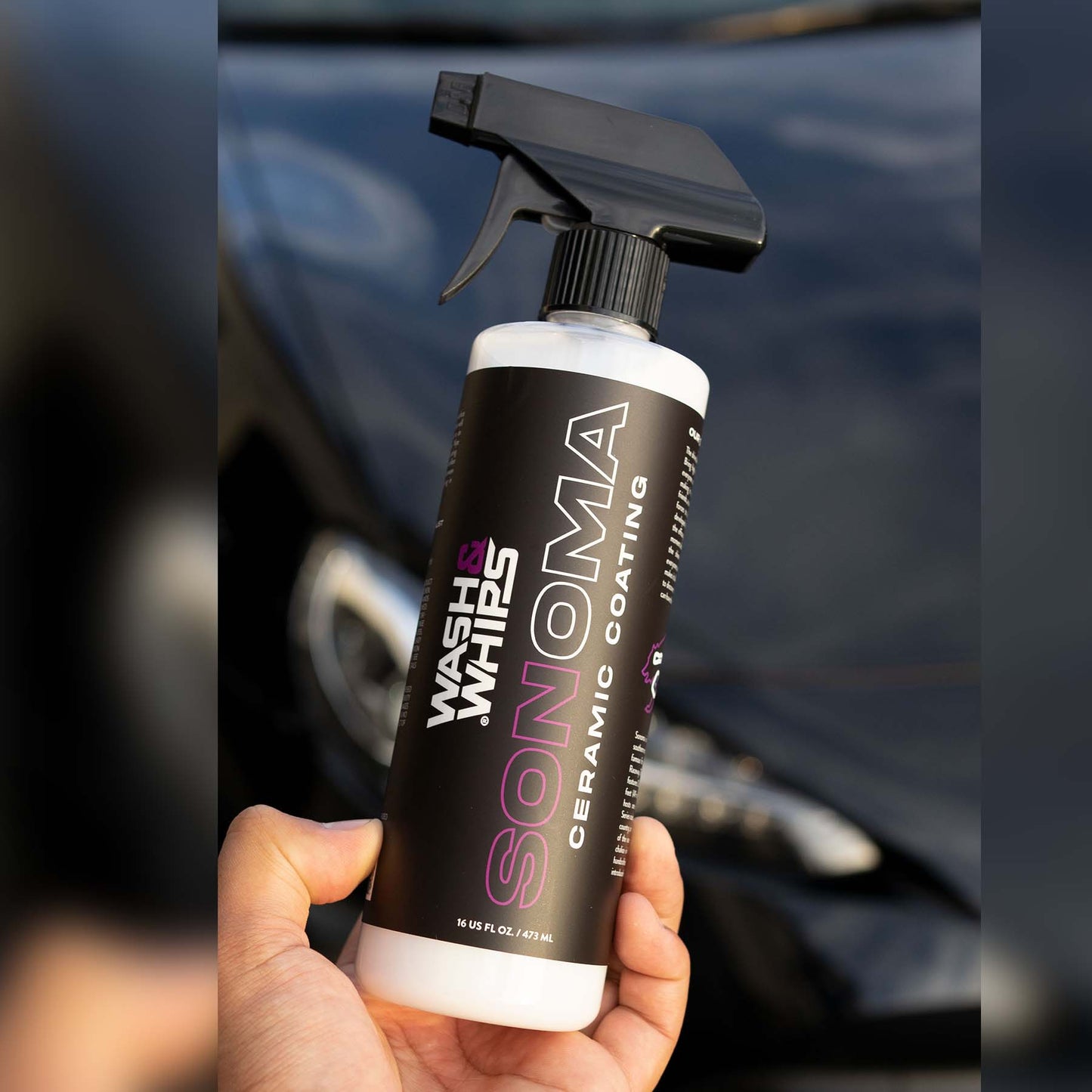 WASH&WHIPS Sonoma Ceramic Finishing Coating Spray - 9H - 4 Wheel Overland