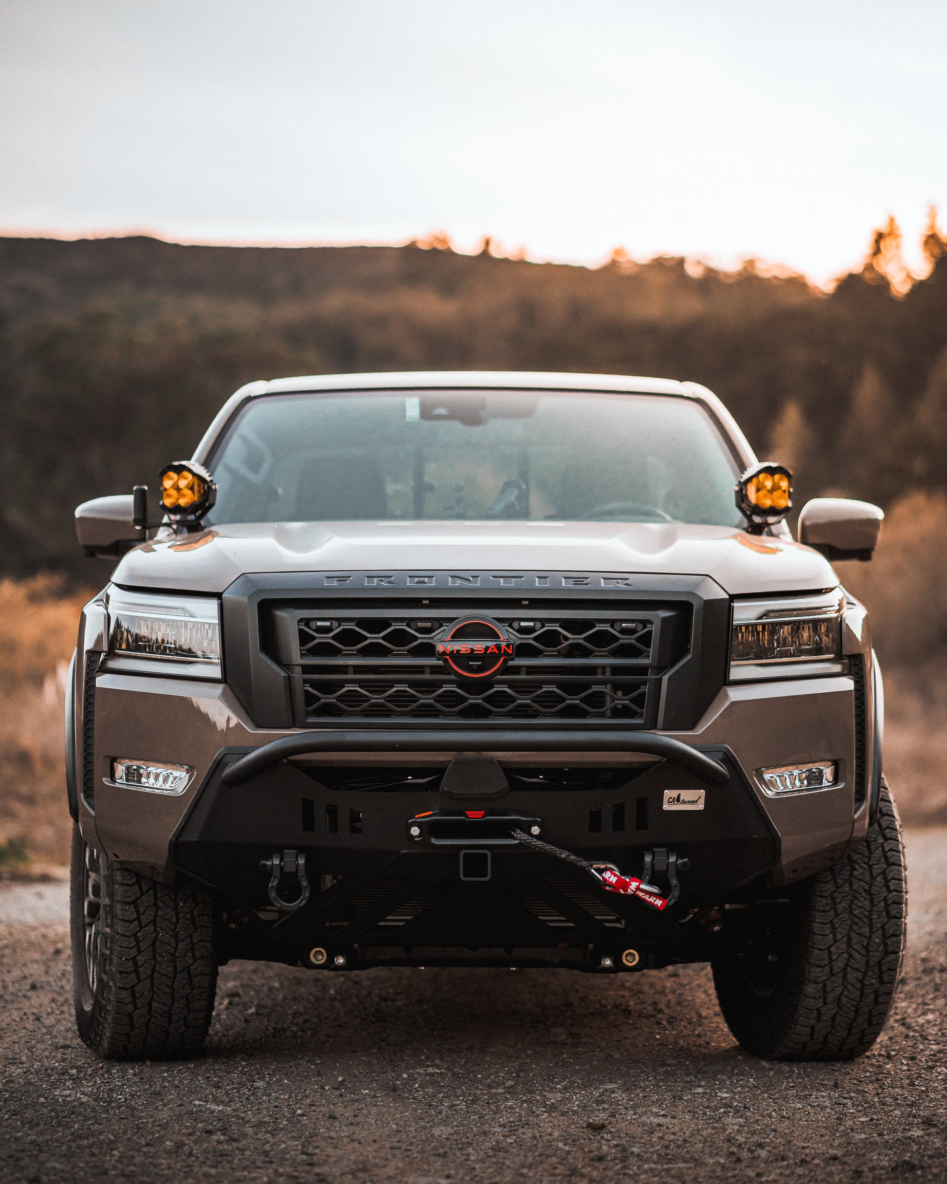 CAtuned Off-Road 2022+ Nissan Frontier Ditch Light Brackets - 4 Wheel Overland