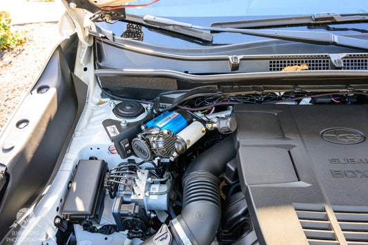 CAtuned Off-Road 2025 Subaru Forester ARB Compact Air Compressor with Mount and Air Fitting Kit - 4 Wheel Overland